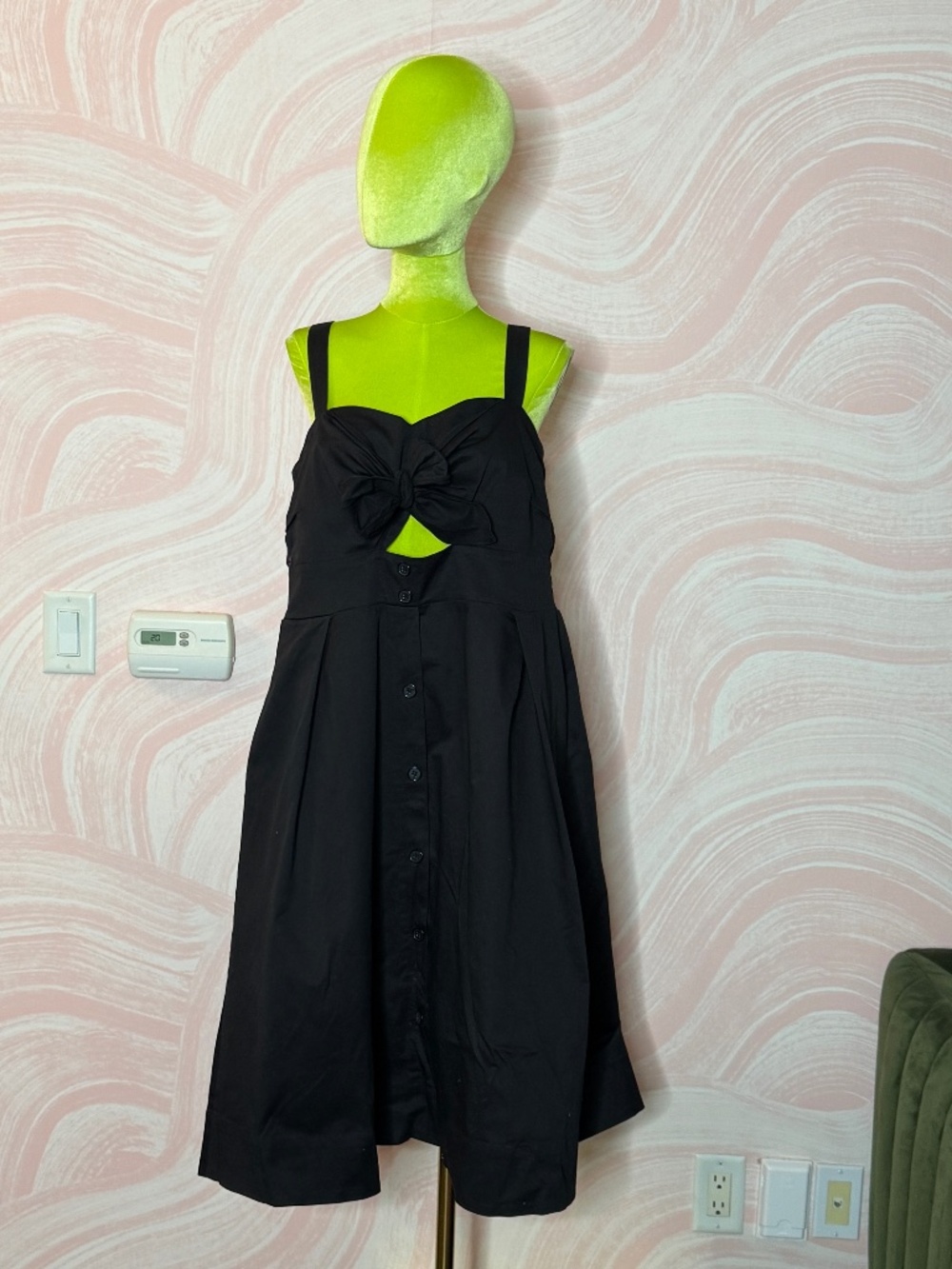 Eloquii Plus-size Black dress